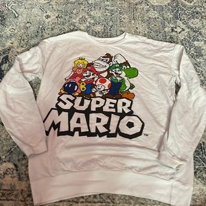 size xs super Mario long sleeve sweater top